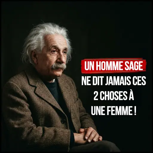 Albert einstein ce quun sage ne dit jamais a une femme.jpg