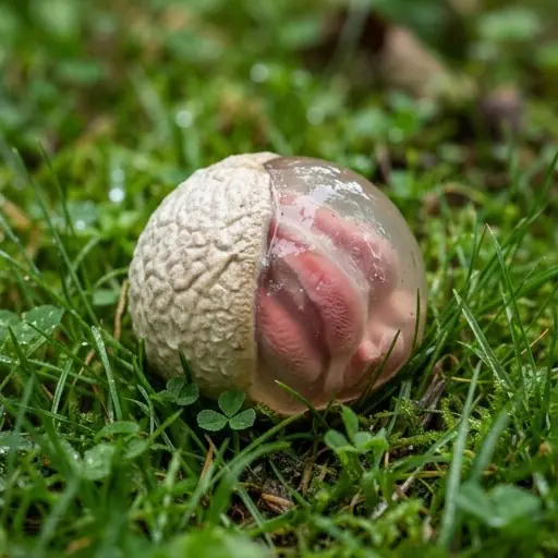 Dans le jardin jai trouve une creature visqueuse et rougeatre qui degageait une forte odeur.jpeg