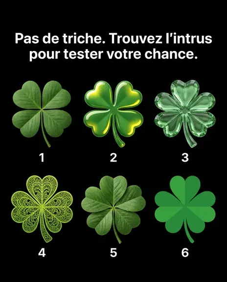 Ne trichez pas choisissez lintrus pour voir a quel point vous etes vraiment chanceux.jpg