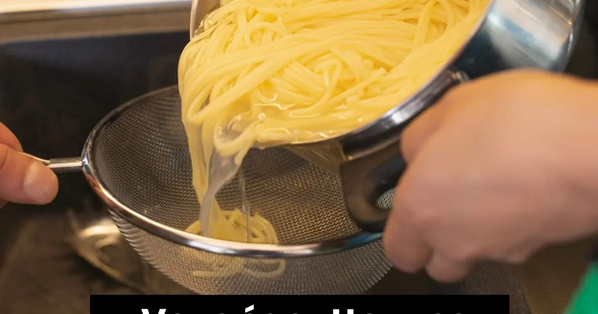 Voici pourquoi vous ne devriez jamais egoutter vos pates dans levier 1200x630.jpg