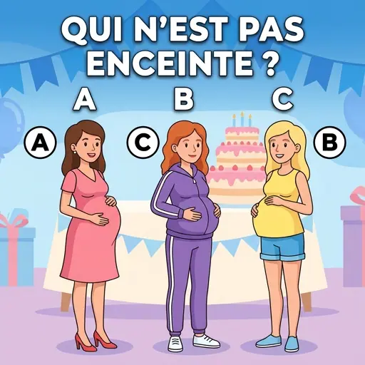 Laquelle de ces femmes nest pas enceinte seul un genie de la logique pourrait le determiner.jpg