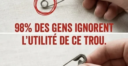 Le secret des epingles de surete beaucoup de gens ignorent a quoi sert le petit trou sur une epingle de surete.jpg