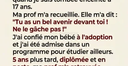 Mon enseignante ma recueillie alors que jetais enceinte et sans abri cinq ans plus tard elle a de nouveau change ma vie.jpg
