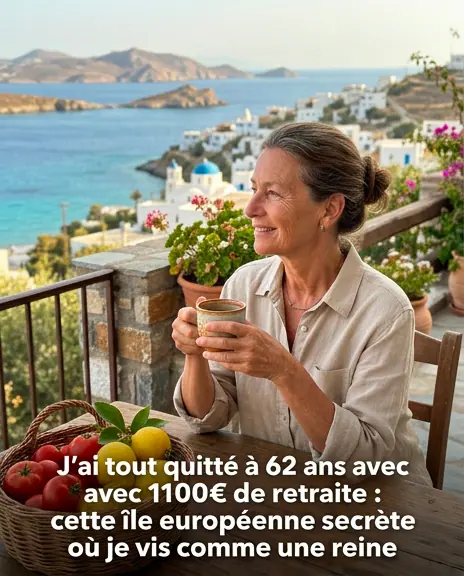 A 62 ans avec seulement 1 100 euro de retraite jai tout laisse derriere moi pour minstaller sur une ile europeenne meconnue ou je vis aujourdhui comme une reine.jpg