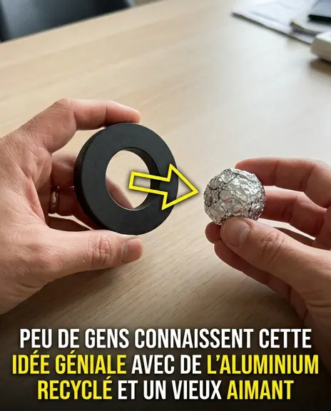 Enveloppez un vieux aimant dans du papier aluminium personne ne croira ce qui se passe ensuite.jpg