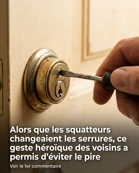 Pendant que des squatteurs remplacaient les serrures lintervention courageuse des voisins a permis deviter le pire.jpg
